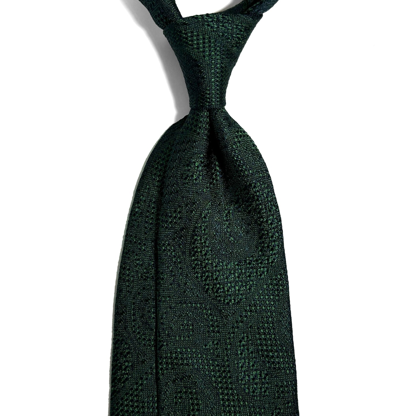 PHOENIX Green Paisley Silk Grenadine Jacquard Tie