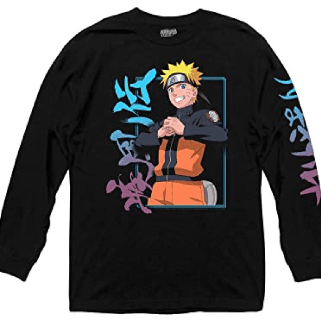 Naruto Kanji Official Long Sleeve T-Shirt