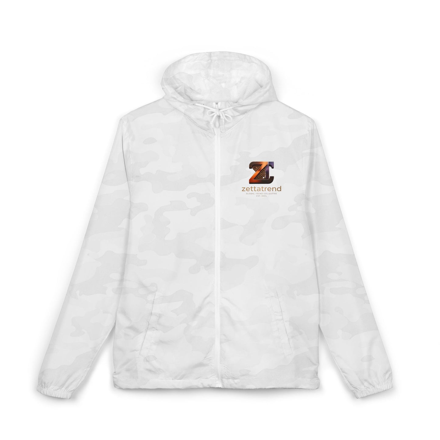 Windbreaker Jacket — Camo 'Z' Logo Windbreaker
