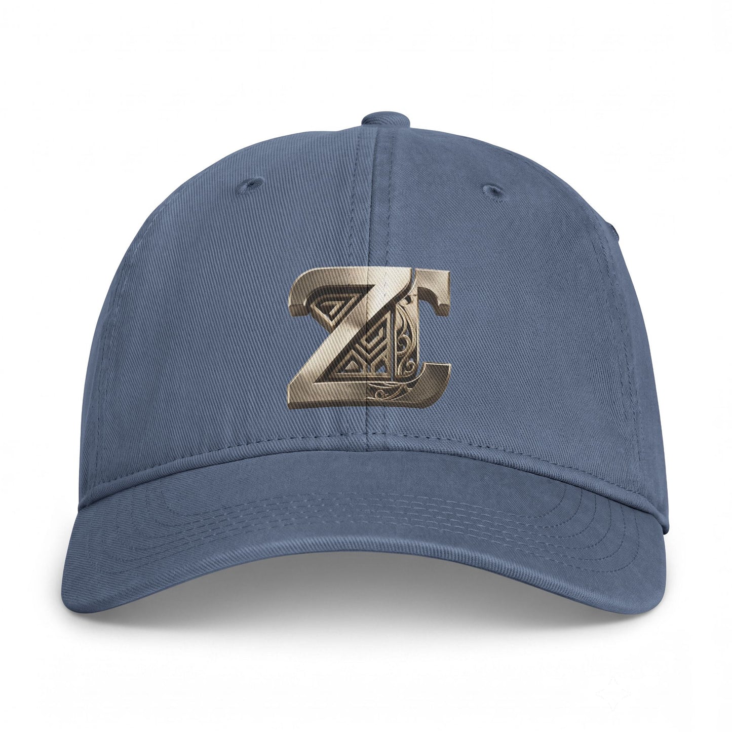 Washed Coastal Cap — Embroidered 'Z' Monogram Hat
