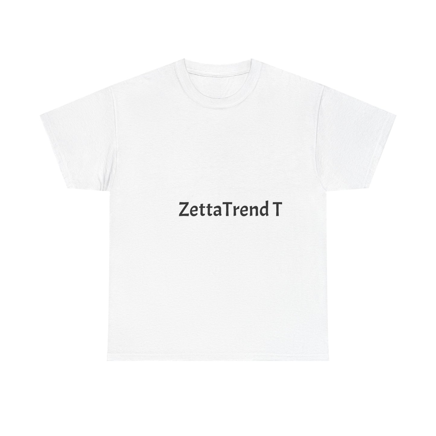 T-Shirt — Minimal "ZettaTrendT" Logo Tee