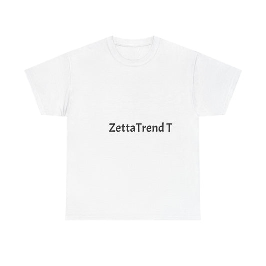 T-Shirt — Minimal "ZettaTrendT" Logo Tee