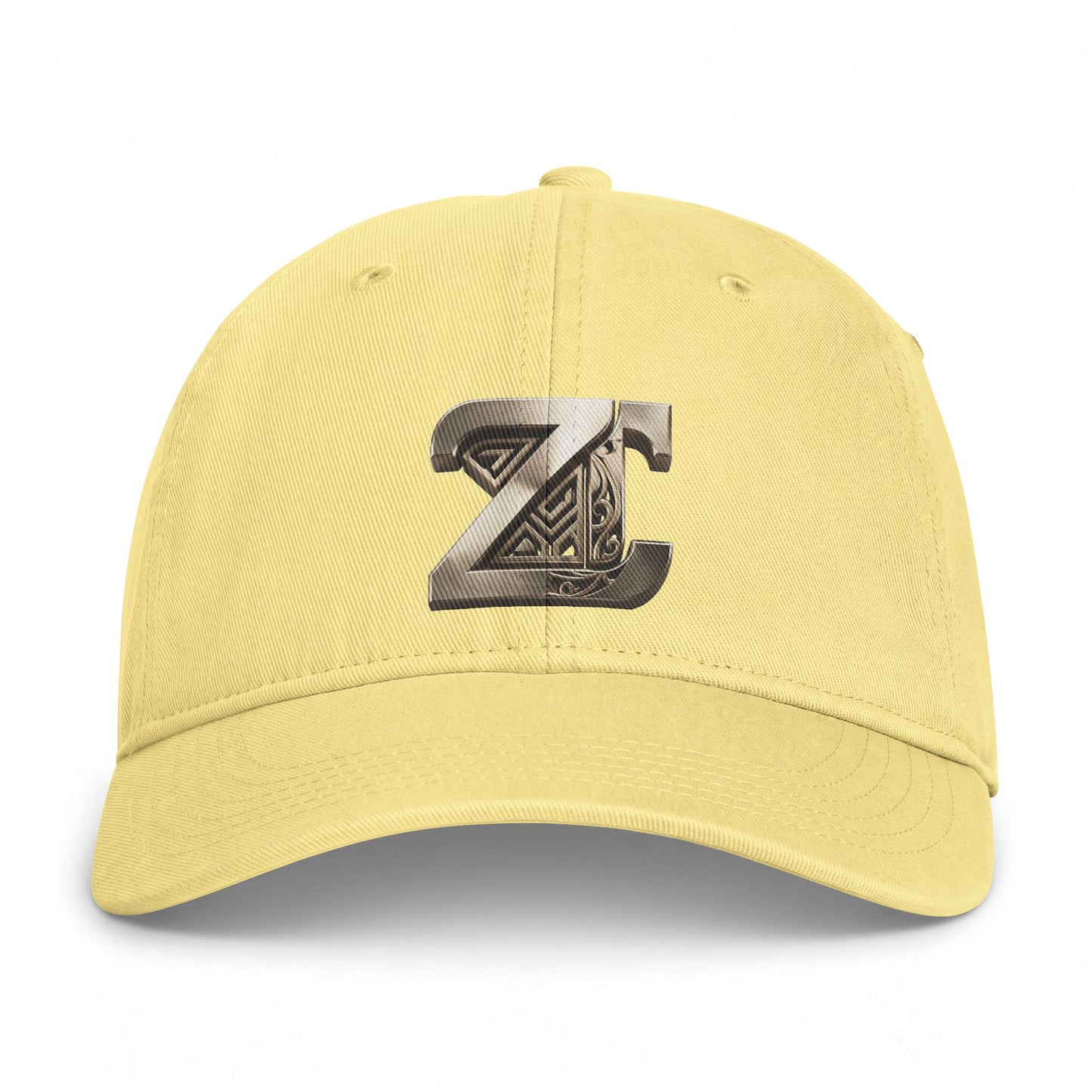Washed Coastal Cap — Embroidered 'Z' Monogram Hat