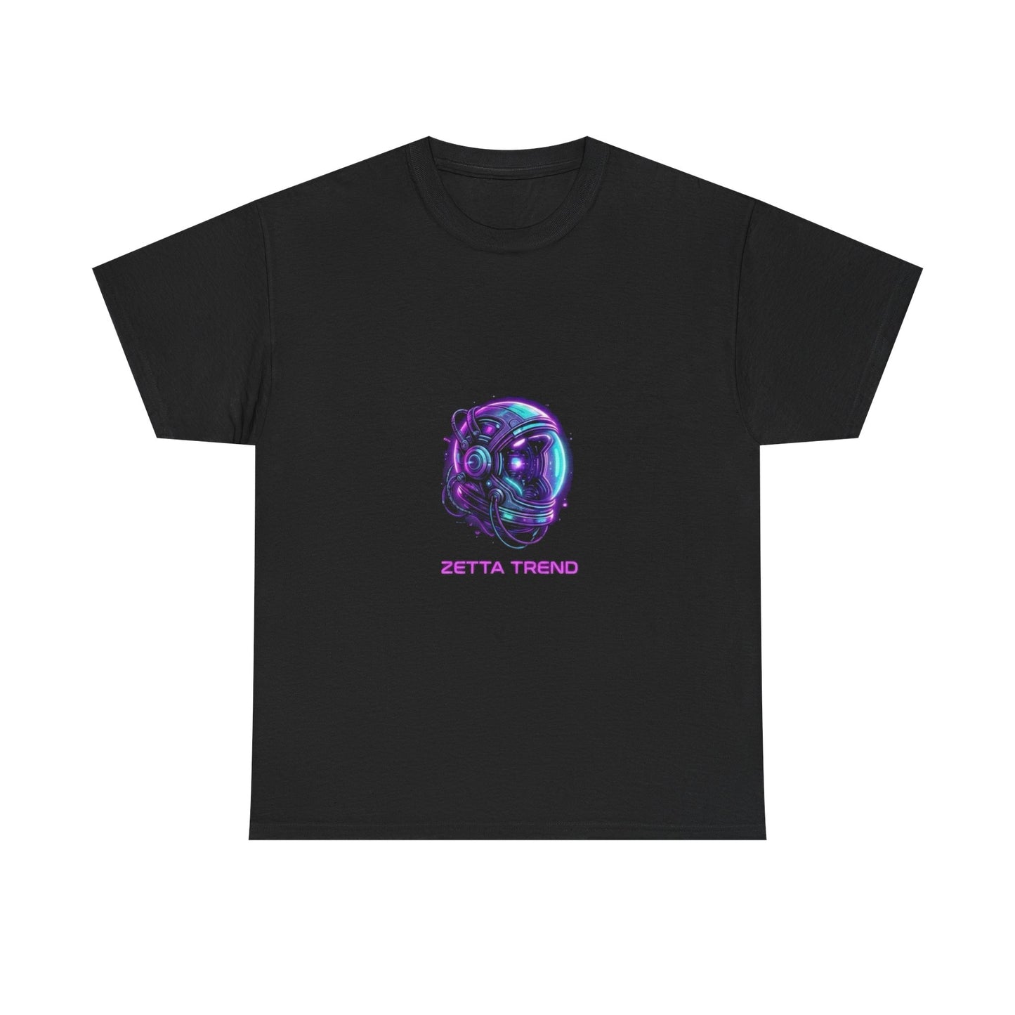 ZettaTrend Astronaut Helmet Tee - Futuristic Space Theme