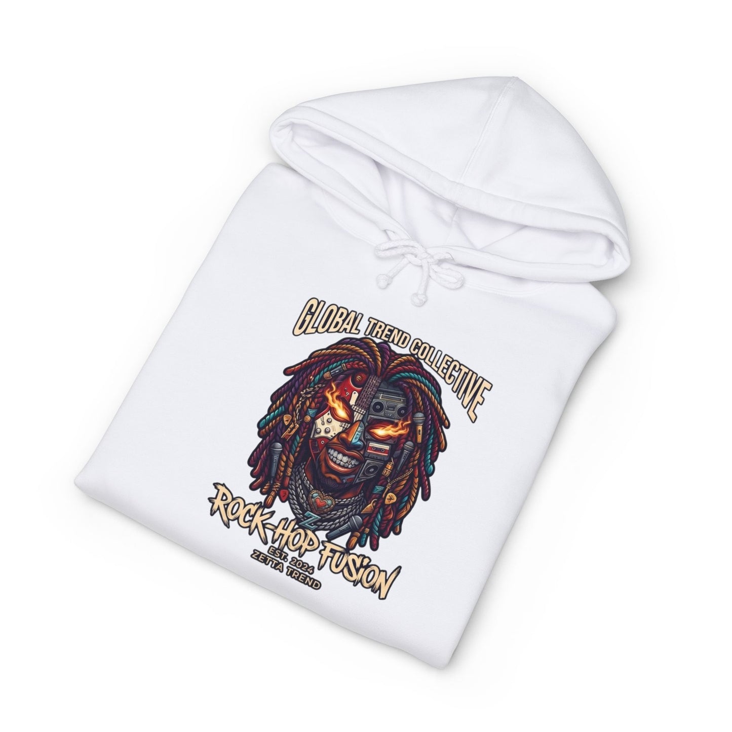 Rasta Lion Graphic Hoodie – "Be More Like Nature" Reggae Streetwear