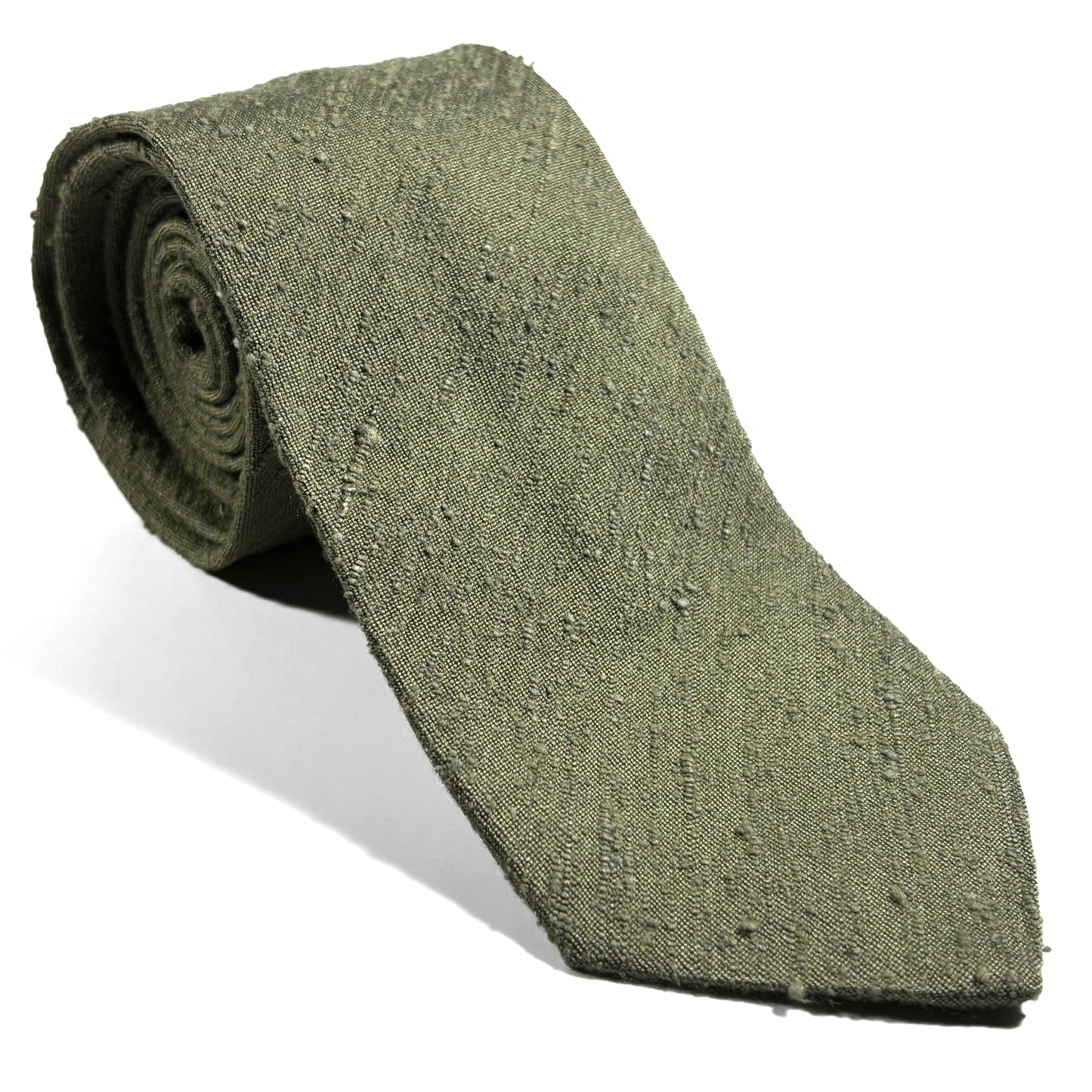 Sage Green Silk Shantung Tie