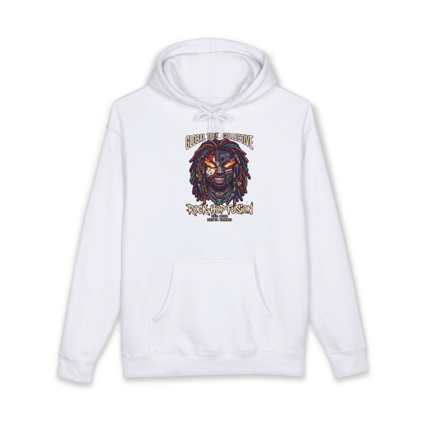 Rasta Lion Graphic Hoodie – "Be More Like Nature" Reggae Streetwear