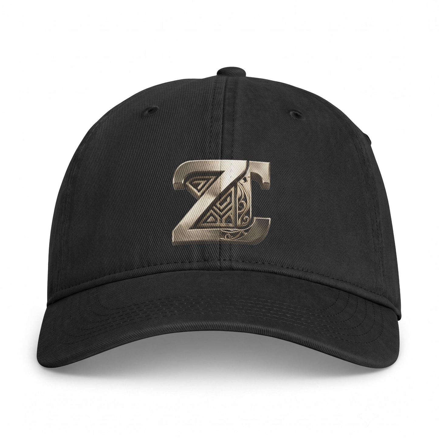 Washed Coastal Cap — Embroidered 'Z' Monogram Hat