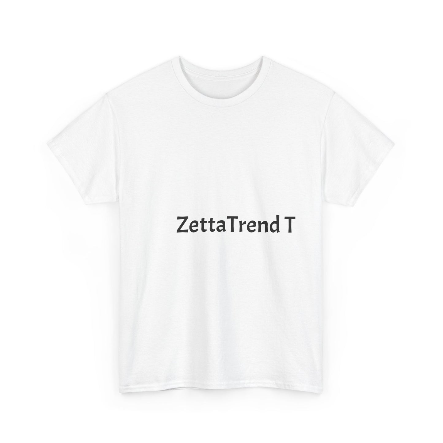 T-Shirt — Minimal "ZettaTrendT" Logo Tee