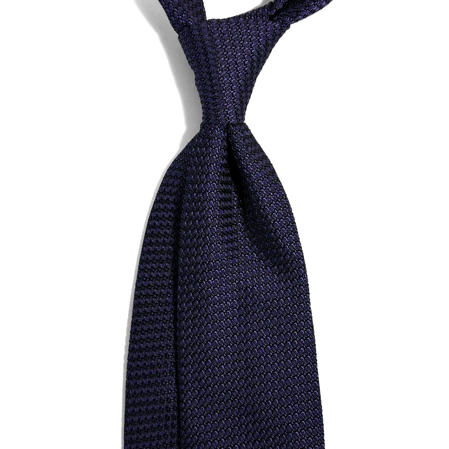 Purple Silk Grenadine Tie (Garza Grossa)