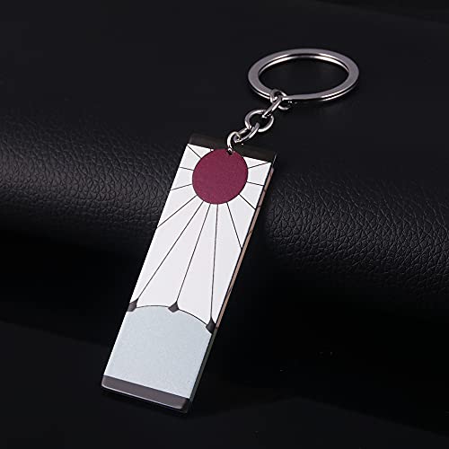 Demon Slayer Tanjiro Earring Inspired Keychain Style 2