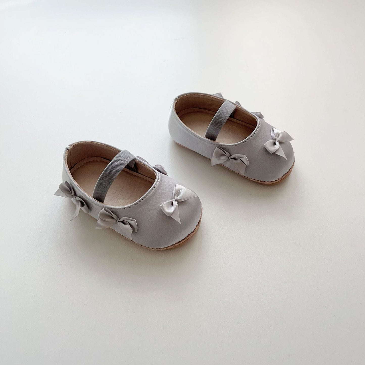 MyKids-USA® Baby Girl Fashion Butterfly-bow Pattern Toddler Soft-Sole Anti-slip Walking Shoes